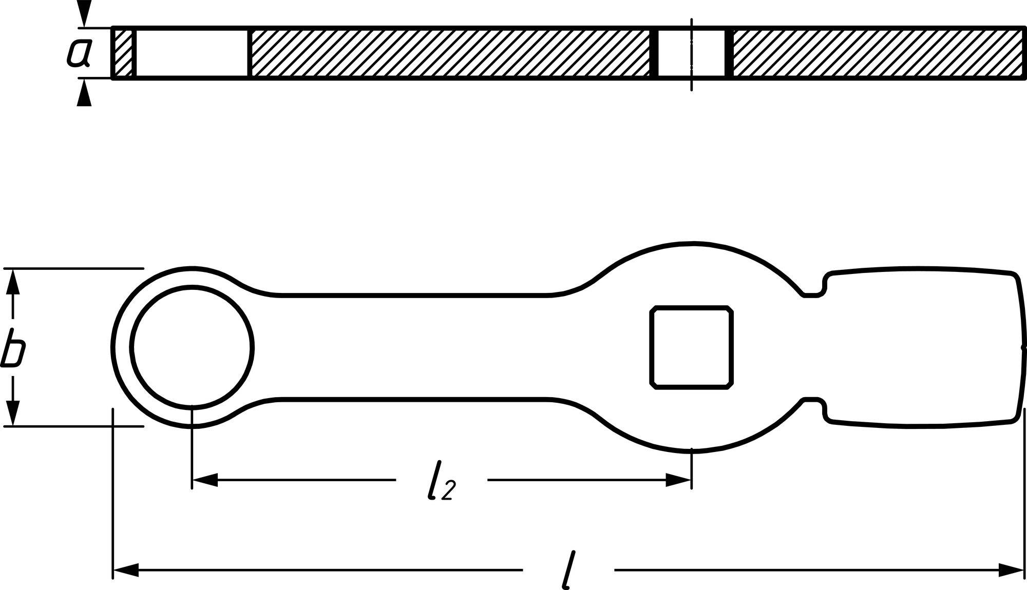 Hazet 4937-21 Schlag-Ringschlüssel