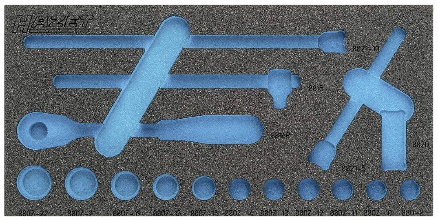 Hazet 163-335L 163-335L Schaumstoffeinlage (L x B) 342mm x 172mm