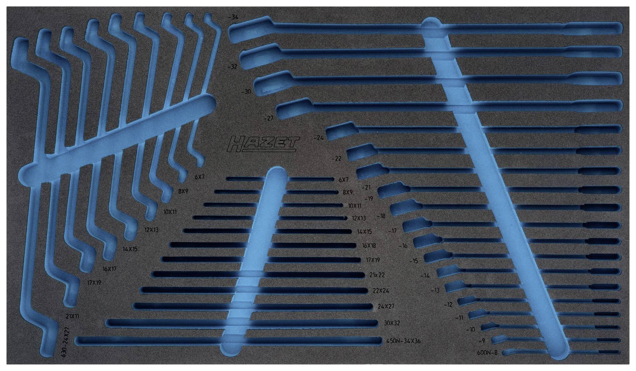 Hazet 163-478L 163-478L Schaumstoffeinlage (L x B) 691mm x 392mm