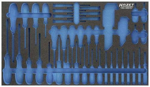 Hazet 163-480L 163-480L Schaumstoffeinlage (L x B) 691 mm x 392 mm