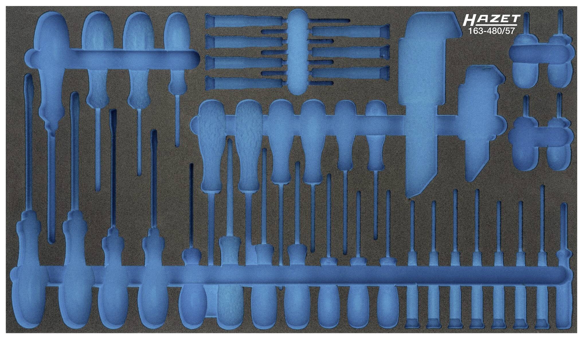 Hazet 163-480L 163-480L Schaumstoffeinlage (L x B) 691mm x 392mm