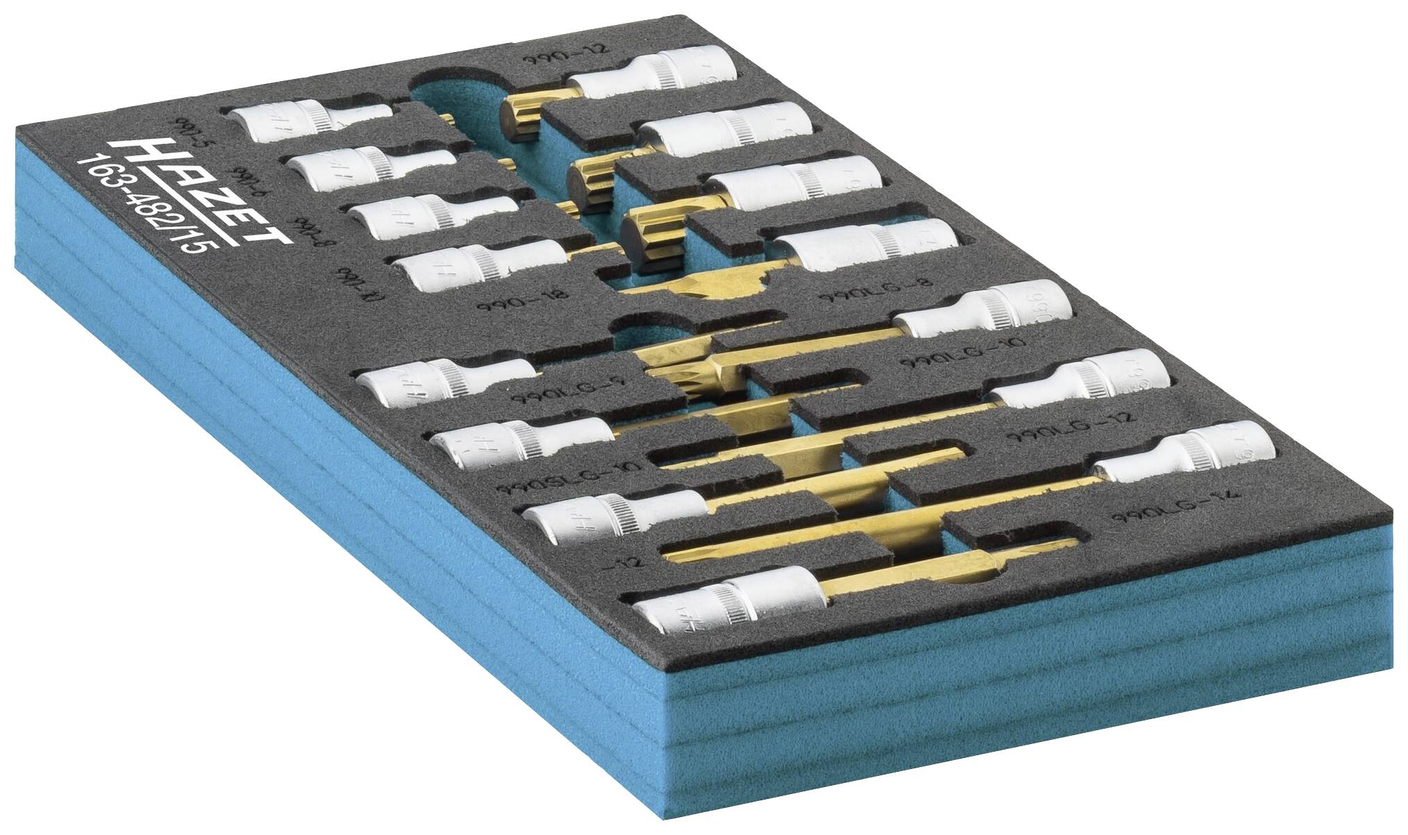 Hazet 163-482/15 Steckschlüsseleinsatz-Set 163-482/15