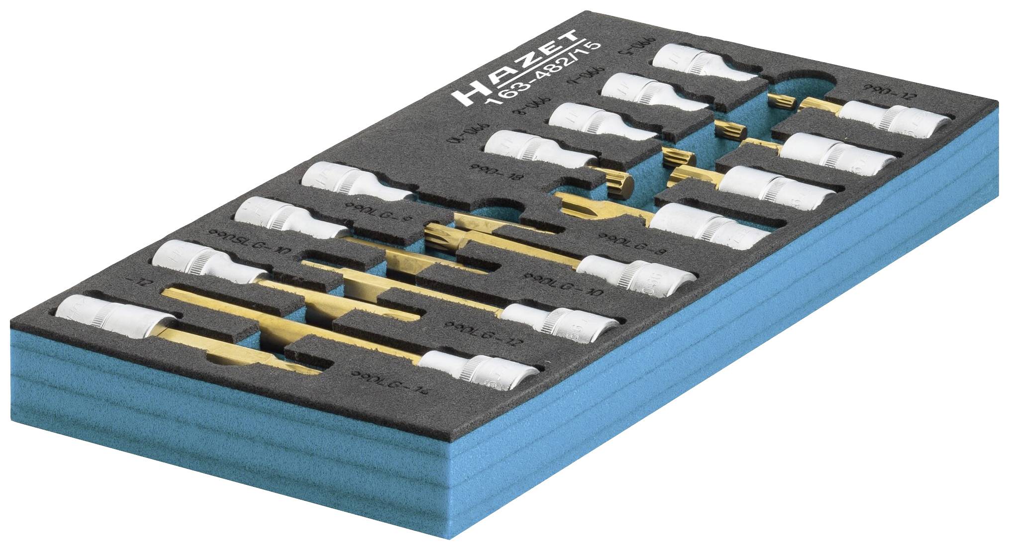 Hazet 163-482/15 Steckschlüsseleinsatz-Set 163-482/15