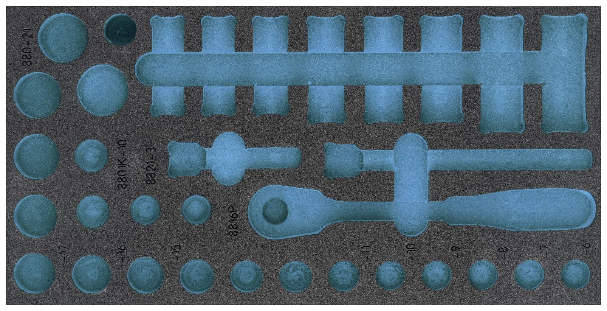 Hazet 163-483L 163-483L Schaumstoffeinlage (L x B) 342mm x 172mm