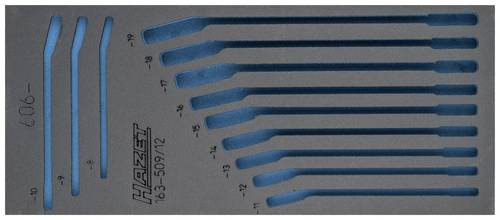 Hazet 163-509L 163-509L Schaumstoffeinlage (L x B) 172 mm x 392 mm