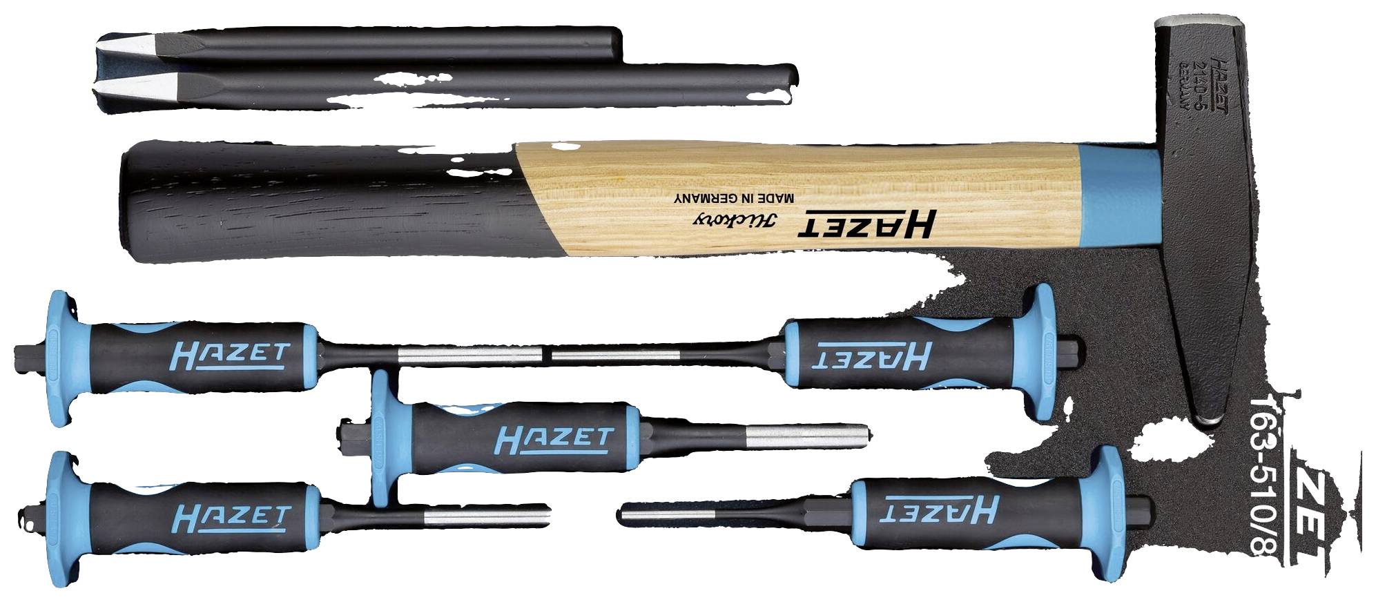 Hazet Splinttreiber Satz 163-510/8