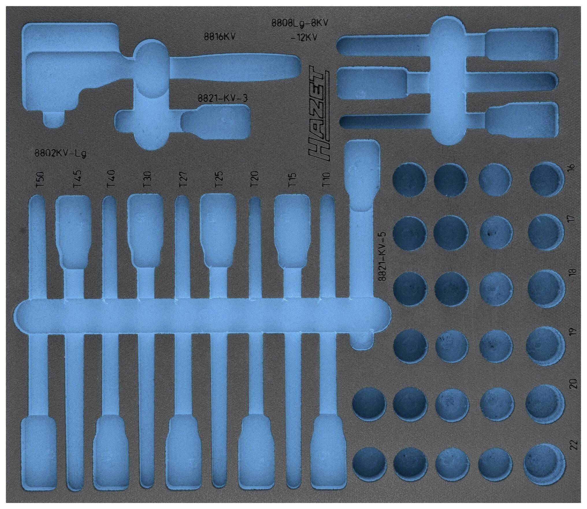 Hazet 163-545L 163-545L Schaumstoffeinlage (L x B) 344mm x 392mm