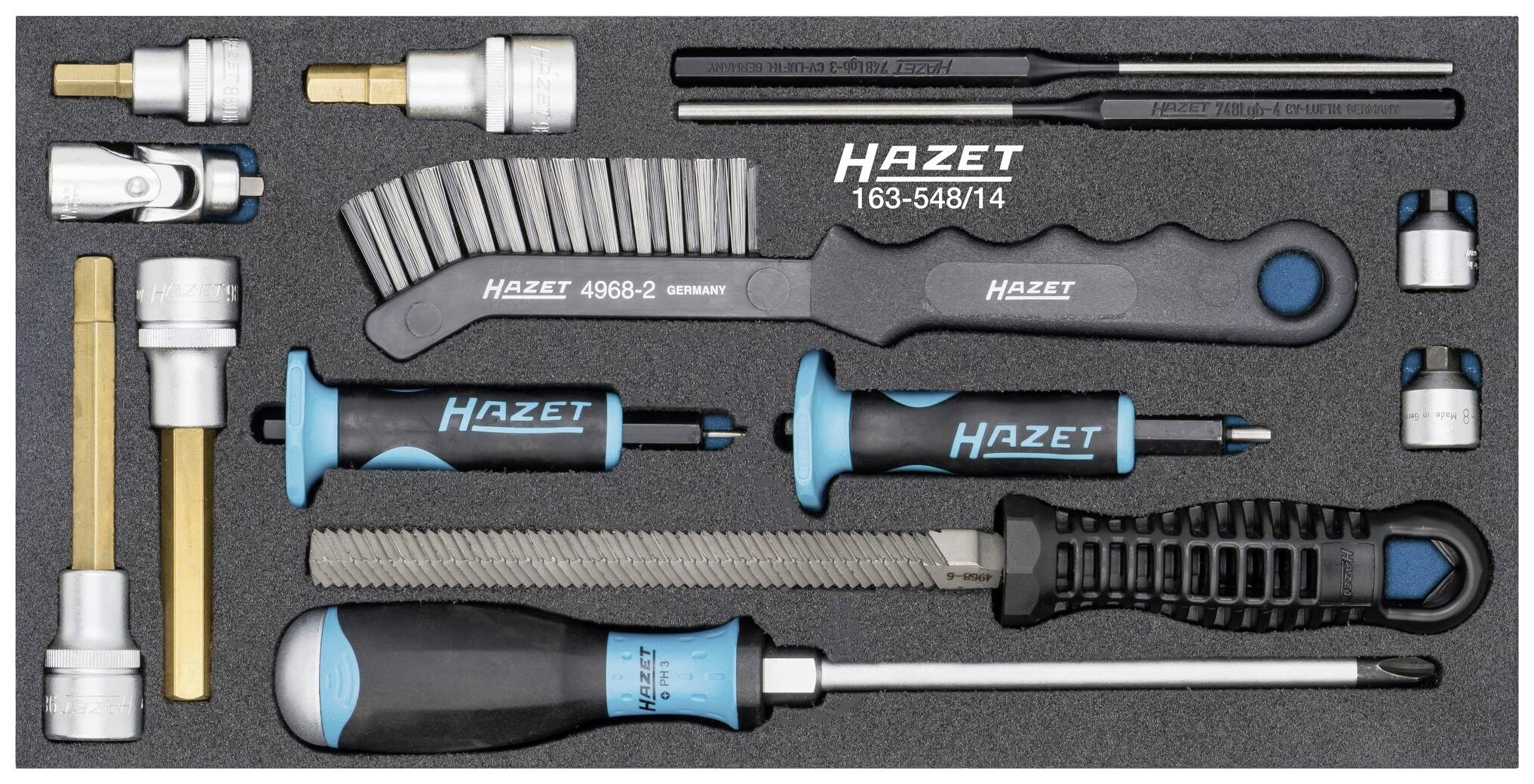 Hazet 163-548/14 Universal Bremsen-Satz 163-548/14