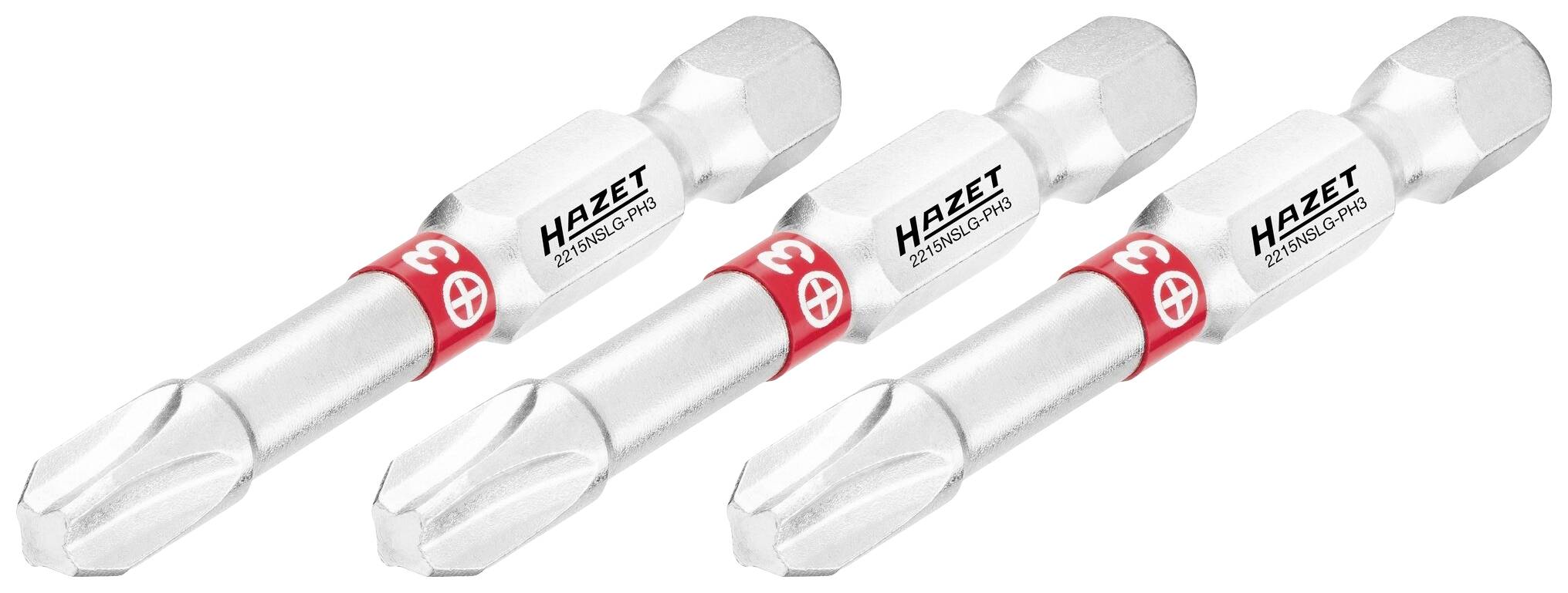 Hazet 2215NSLG-PH3/3 2215NSLG-PH3/3 Kreuzschlitz-Bit 3 C 6.3 1St.