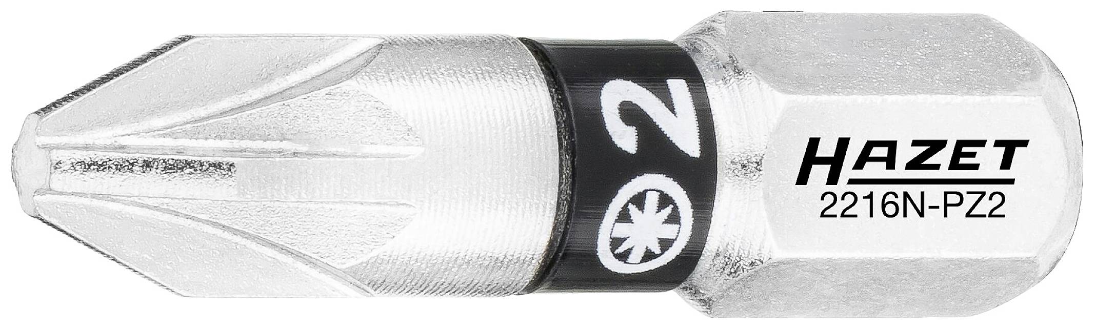 Hazet 2216N-PZ2/3 2216N-PZ2/3 Kreuzschlitz-Bit 2 C 6.3 1St.