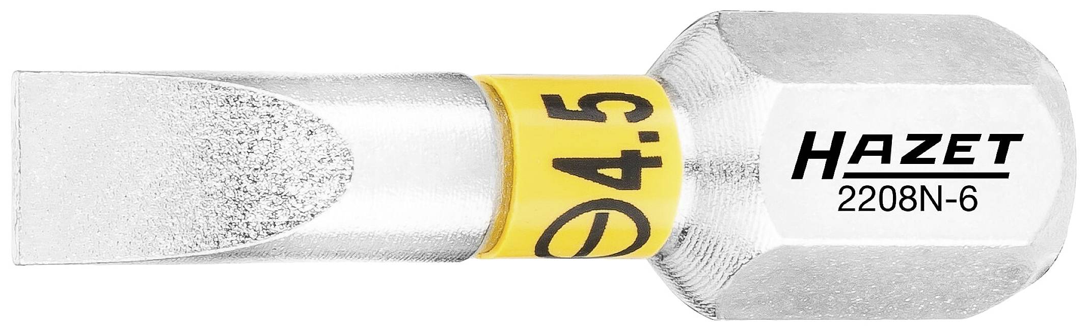 Hazet 2208N-6/3 Schlitz-Bit C 6.3 1St.
