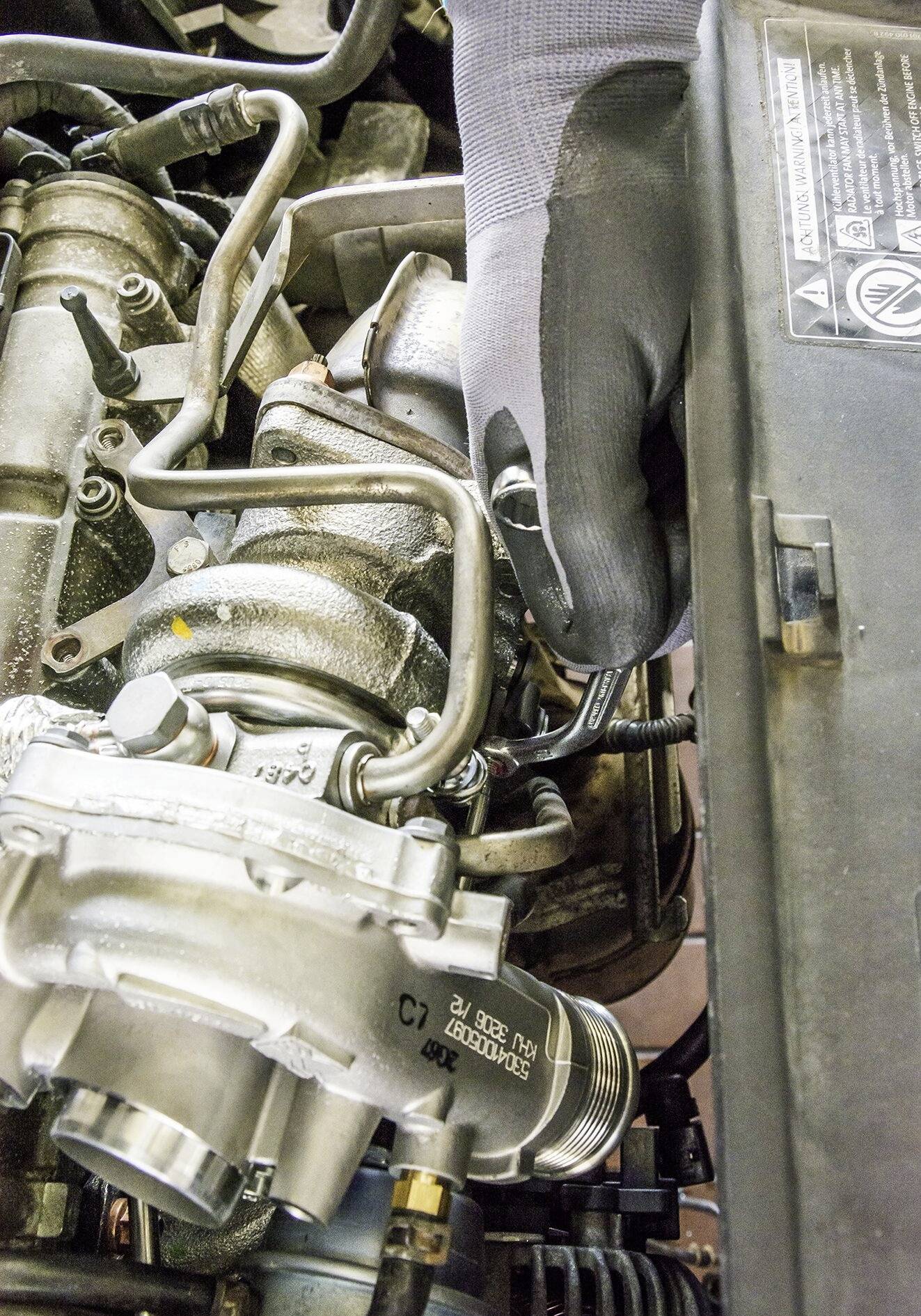 Hazet 615-S10X12 Turbolader-Schlüssel