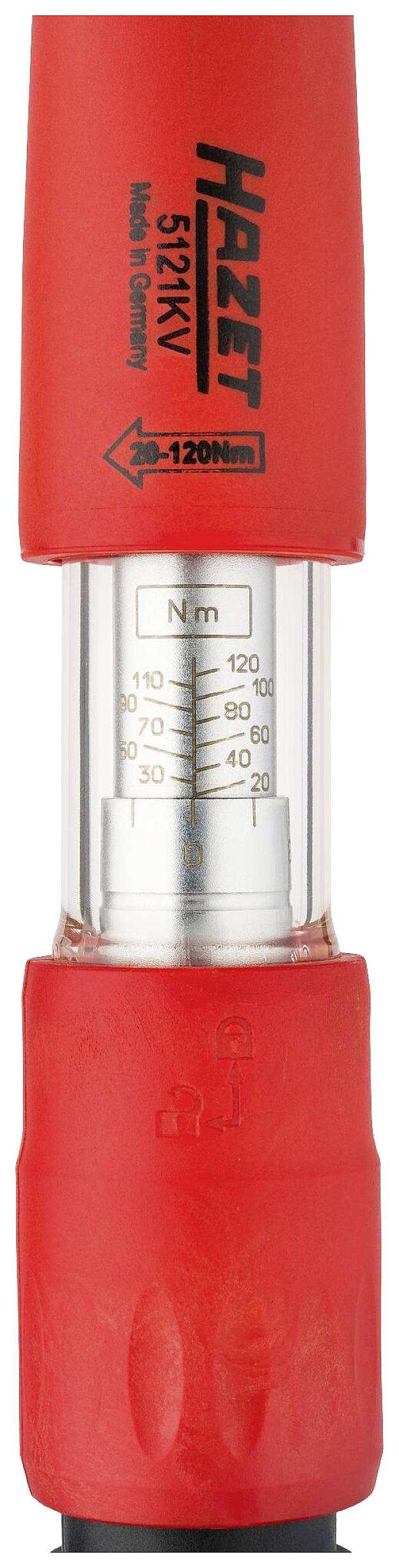 Hazet 5121KV 5121KV Drehmomentschlüssel 120 Nm (max)