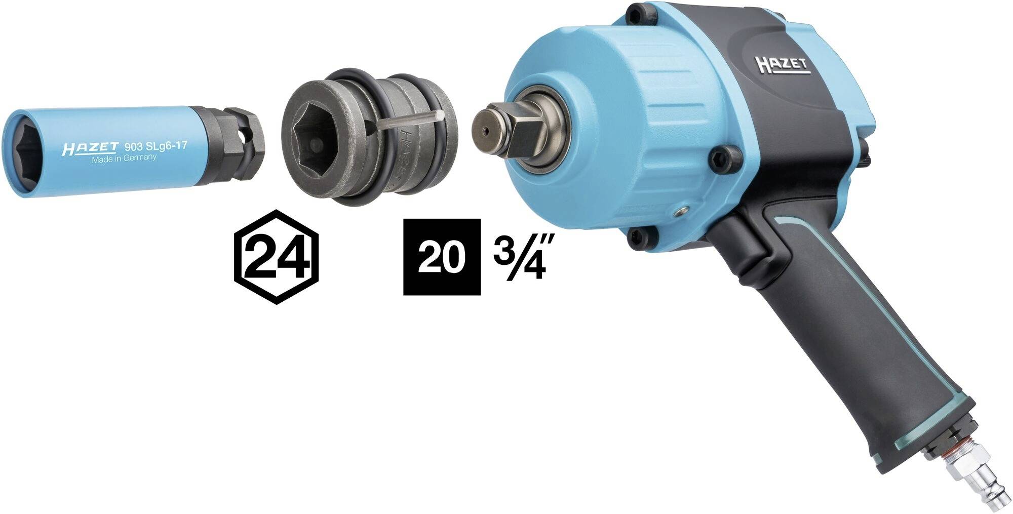 Hazet 903SLG6/5 Steckschlüsseleinsatz-Set 903SLG6/5