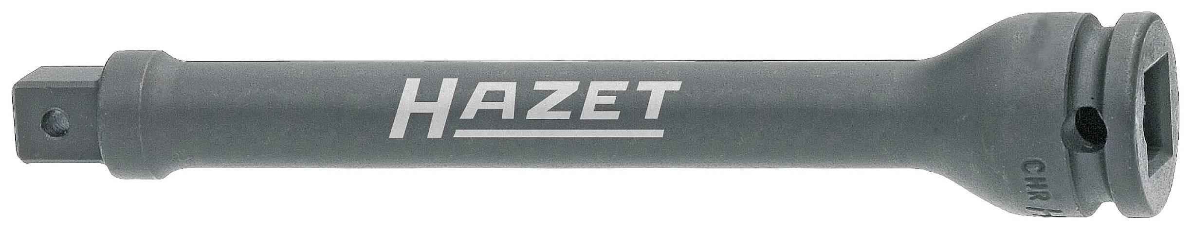 Verlängerungsstange von HAZET, passend für Werkzeuge mit quadratischem Antrieb.
