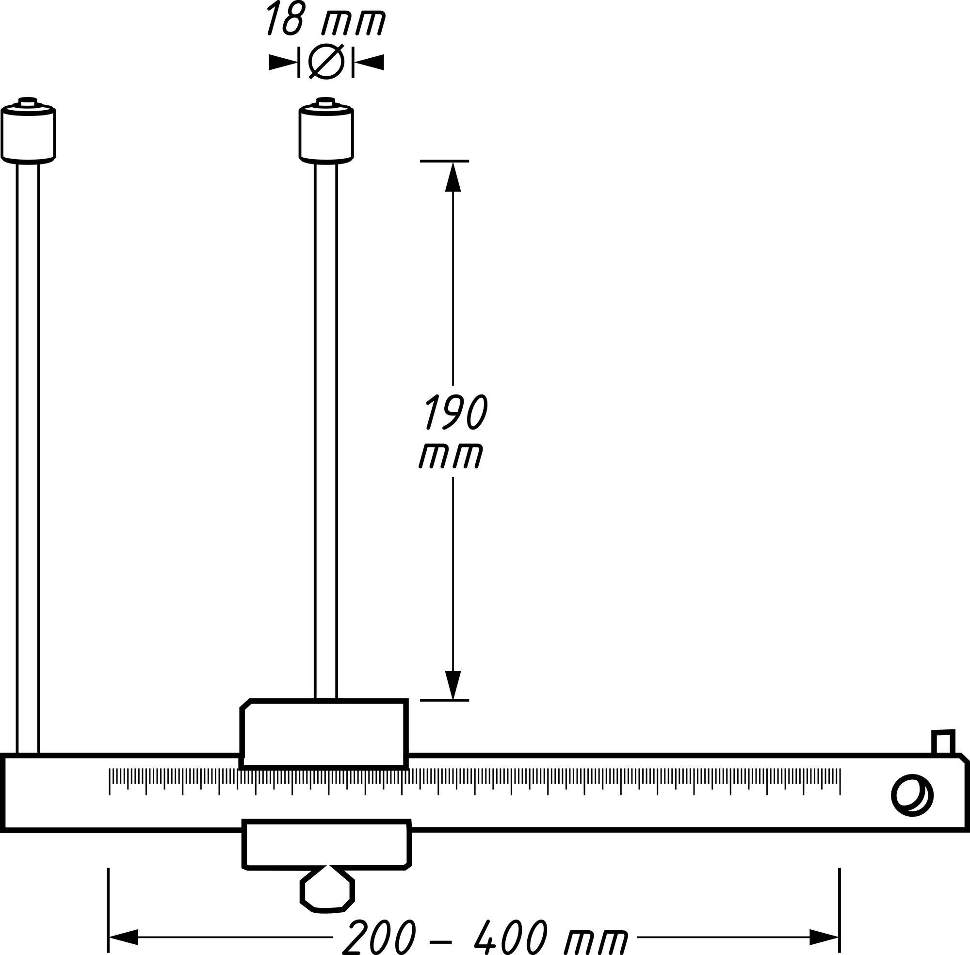 Hazet 4956-4 Bremsscheiben-Messschieber 4956-4