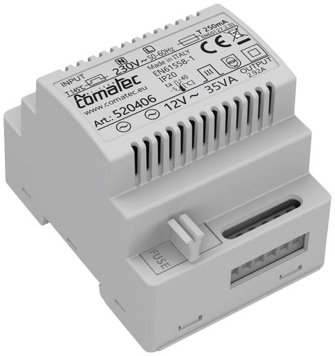 Comatec TBD203512F4 Hutschienen-Netzteil (DIN-Rail) 12 V/AC 2.92 A 35 VA Inhalt 1 St.