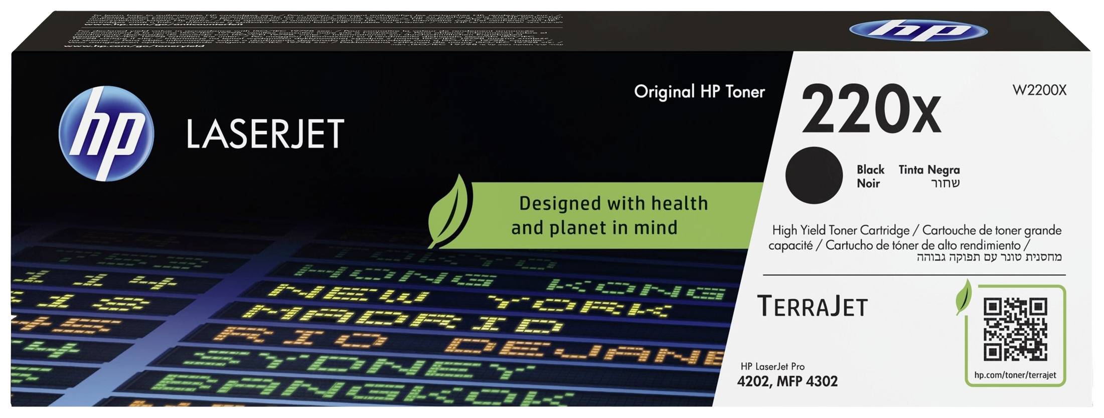 HP Toner 220X Original Schwarz 7500 Seiten W2200X