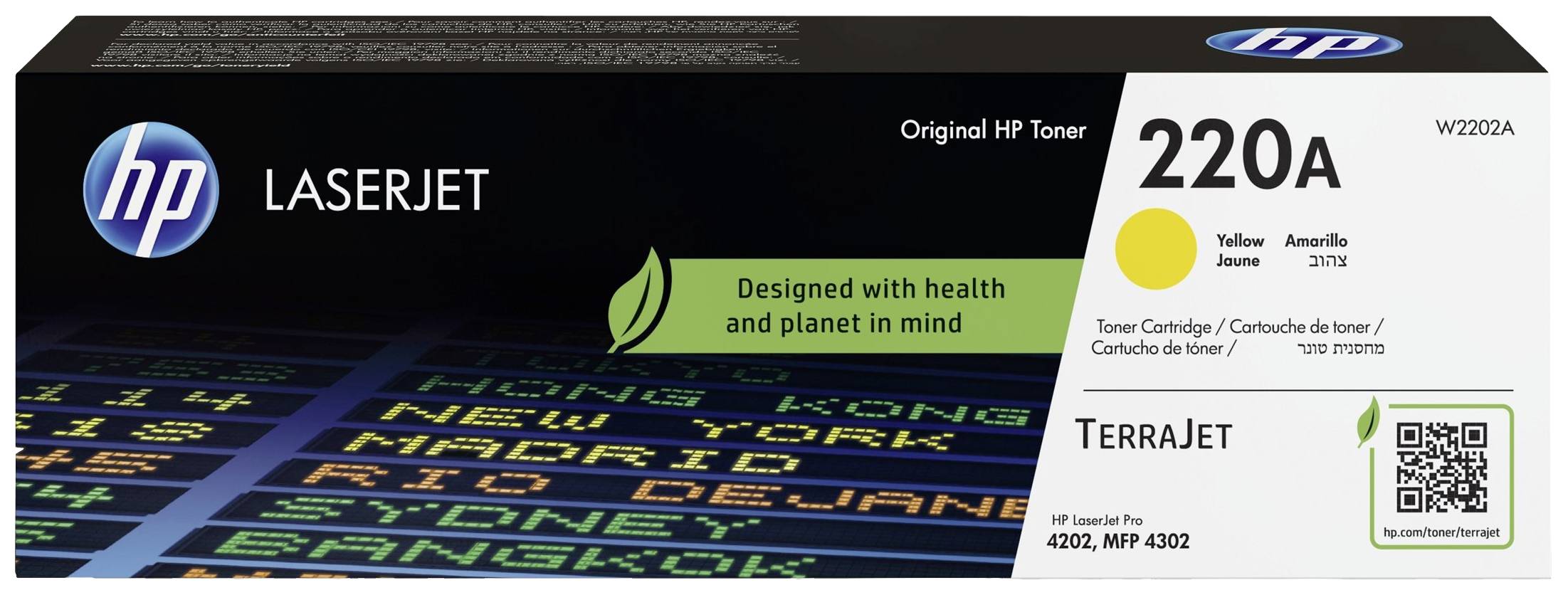 HP Toner 220A Original Gelb 1800 Seiten W2202A