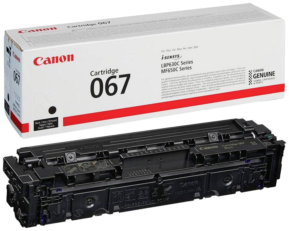 Canon Toner 067 Original Schwarz 1350 Seiten 5102C002