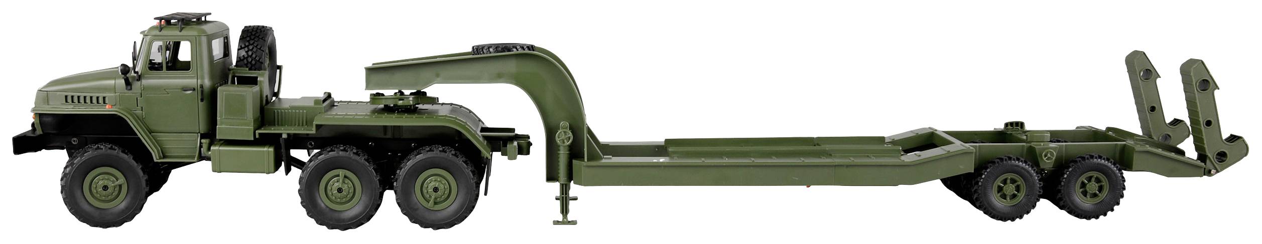 Amewi 22671 Ural B36 1:16 Elektro RC Modell-LKW RtR inkl. Akku und Ladekabel, Vorlackiert, mit Lich