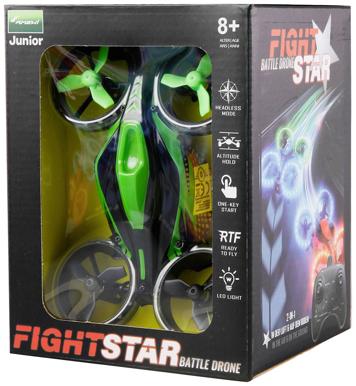 Amewi FightStar Battle Drone Quadrocopter RtF