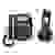 SwissVoice Xtra 3355 Combo Schnurgebundenes Seniorentelefon Anrufbeantworter, Foto-Tasten, Freisprechen, für Hörgeräte kompatibel