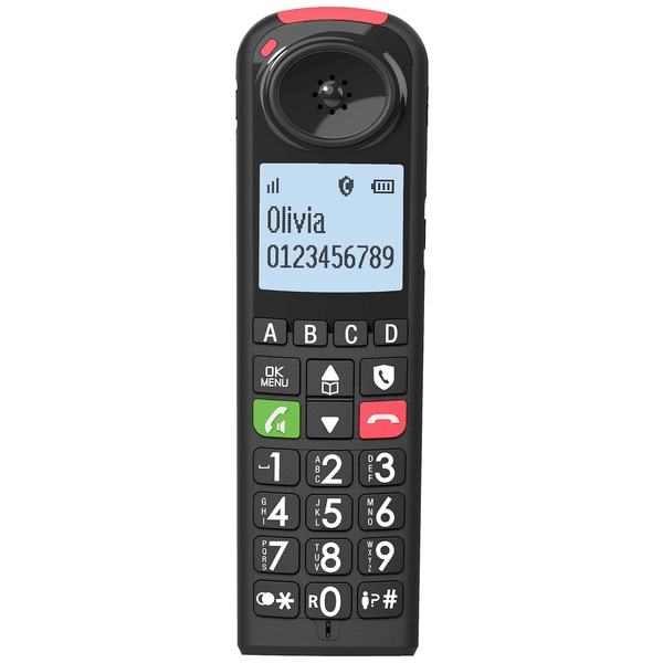 SwissVoice Xtra Zusätzliches Mobilteil Wahlwiederholung Beleuchtetes Display Schwarz SwissVoice Xtra Zusätzliches Mobilteil Wahlwiederholung Beleuchtetes Display Schwarz