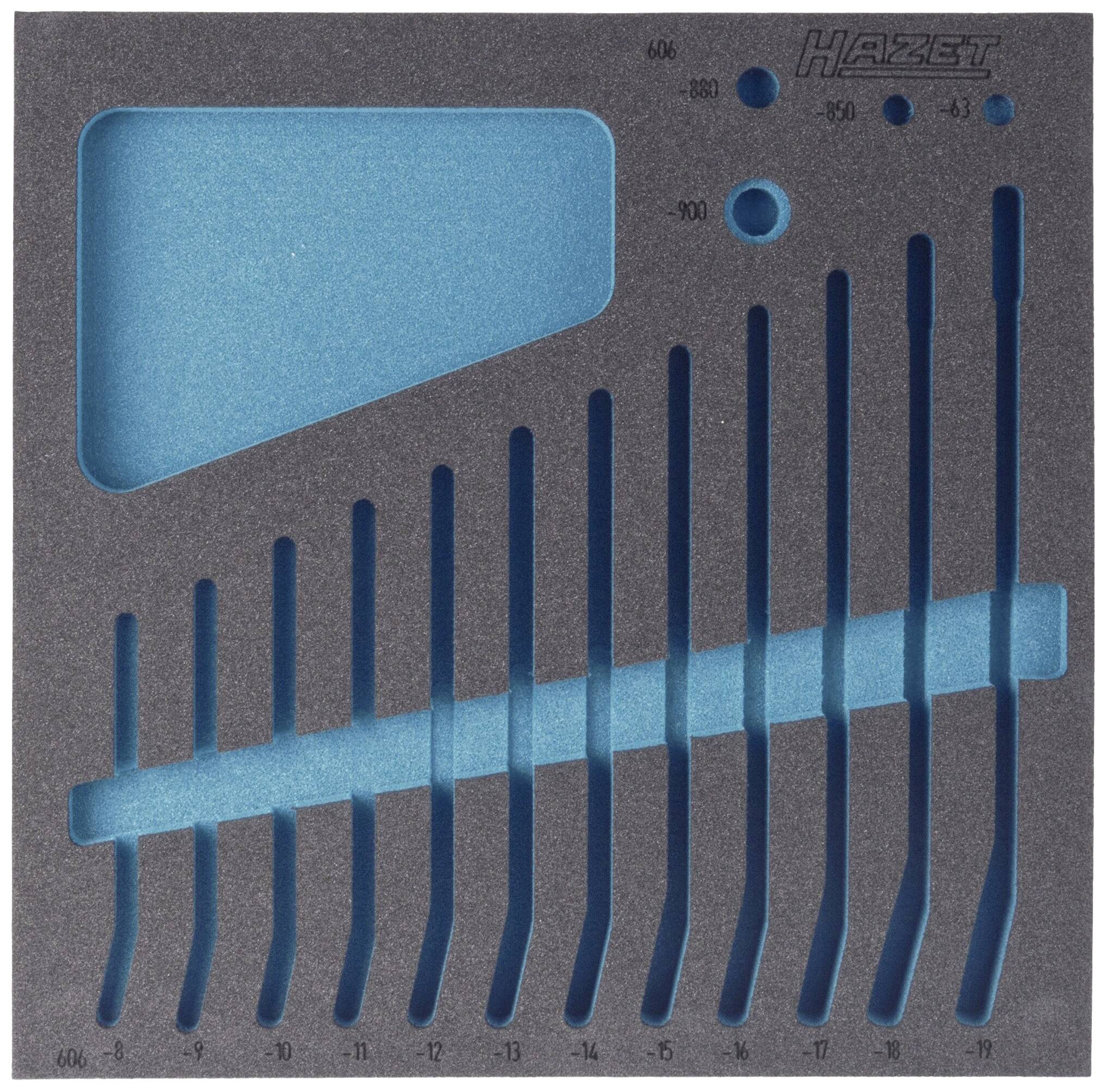 Hazet 163-186L 163-186L Schaumstoffeinlage (L x B) 344mm x 342mm