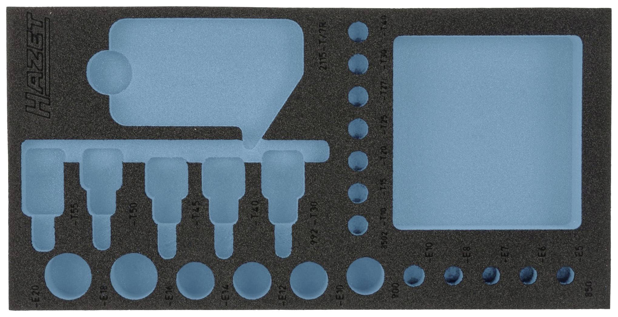 Hazet 163-192L 163-192L Schaumstoffeinlage (L x B) 342mm x 172mm