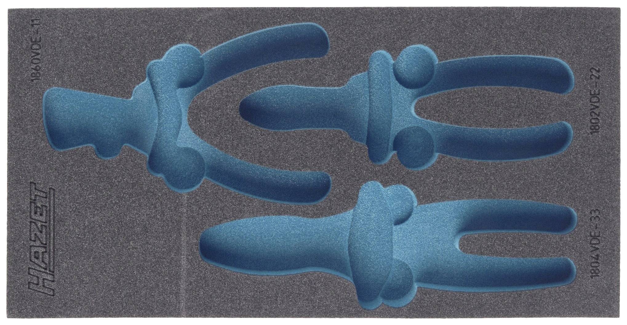 Hazet 163-227L 163-227L Schaumstoffeinlage (L x B) 342mm x 172mm