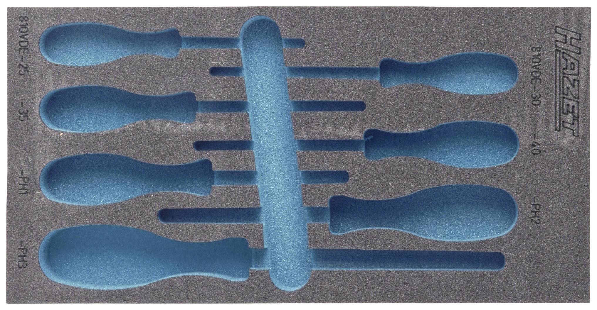 Hazet 163-229L 163-229L Schaumstoffeinlage (L x B) 342 mm x 172 mm