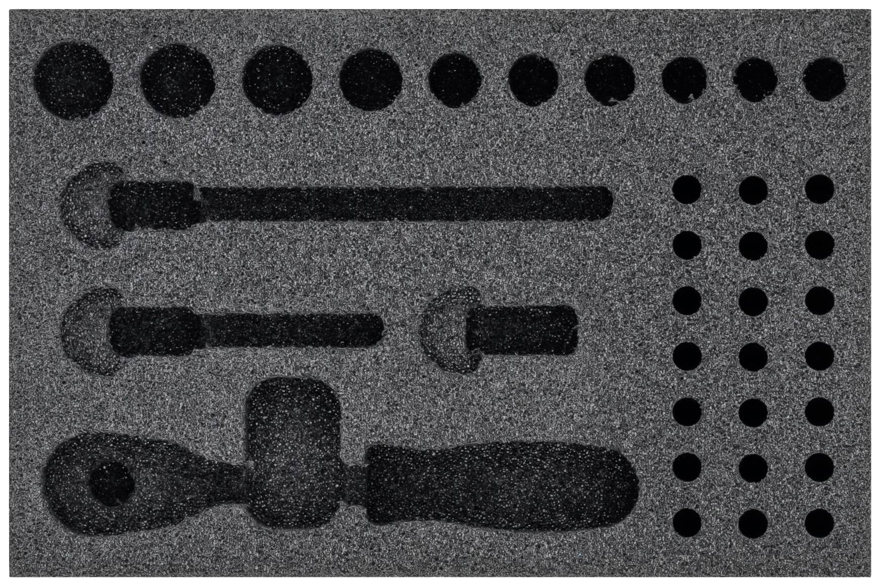 Hazet 163-253L 163-253L Schaumstoffeinlage (L x B) 172mm x 114mm