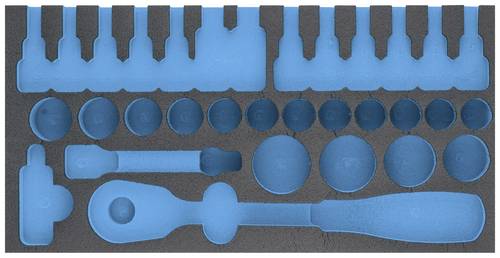 Hazet 163-272L 163-272L Schaumstoffeinlage (L x B) 342 mm x 172 mm