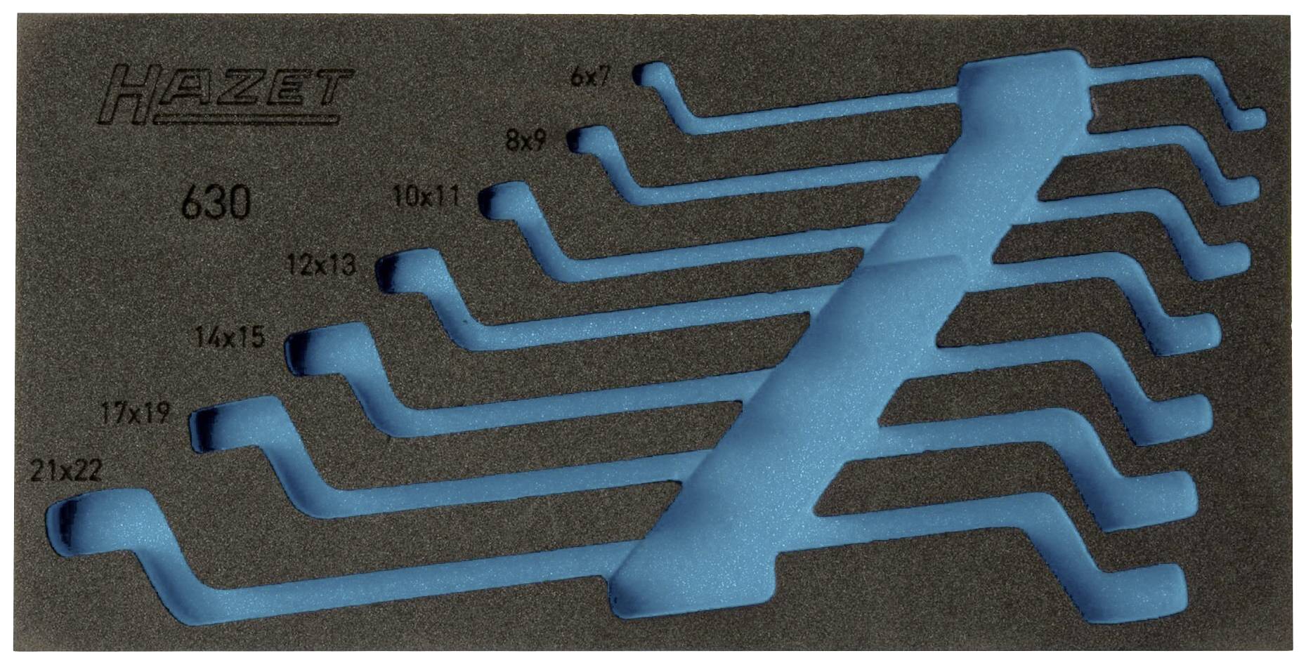 Hazet 163-296L 163-296L Schaumstoffeinlage (L x B) 342 mm x 172 mm