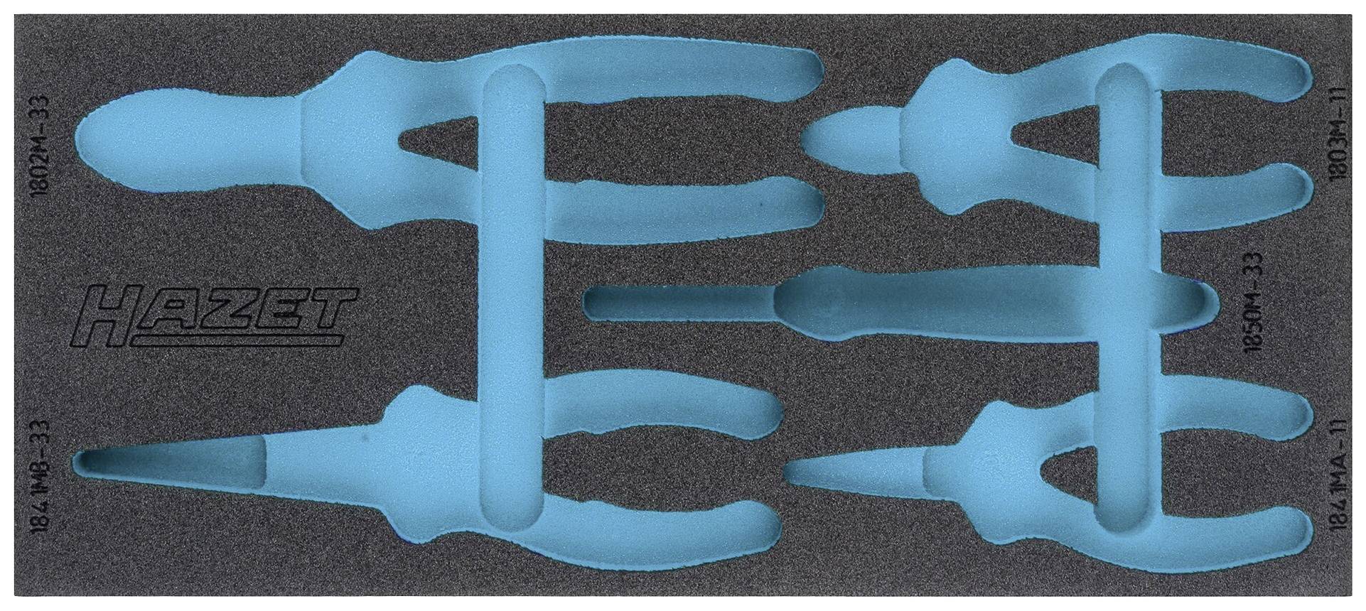 Hazet 163-375L 163-375L Schaumstoffeinlage (L x B) 172 mm x 392 mm