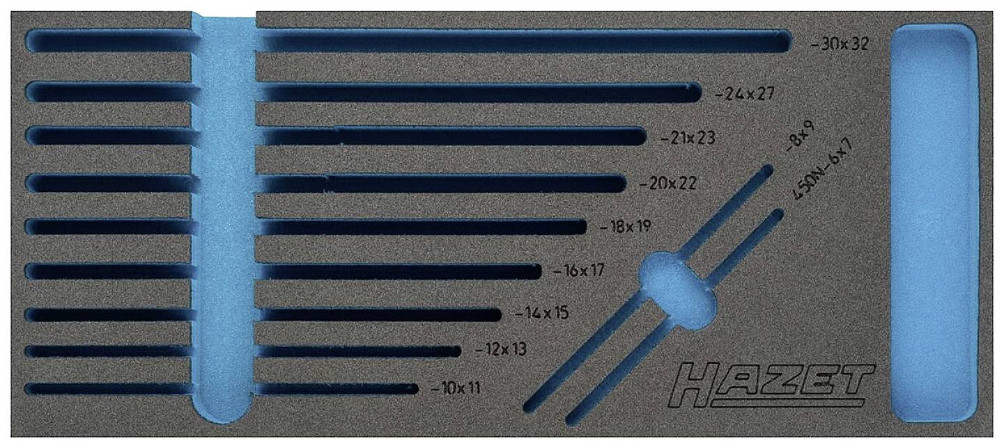 Hazet 163-377L 163-377L Schaumstoffeinlage (L x B) 172mm x 392mm
