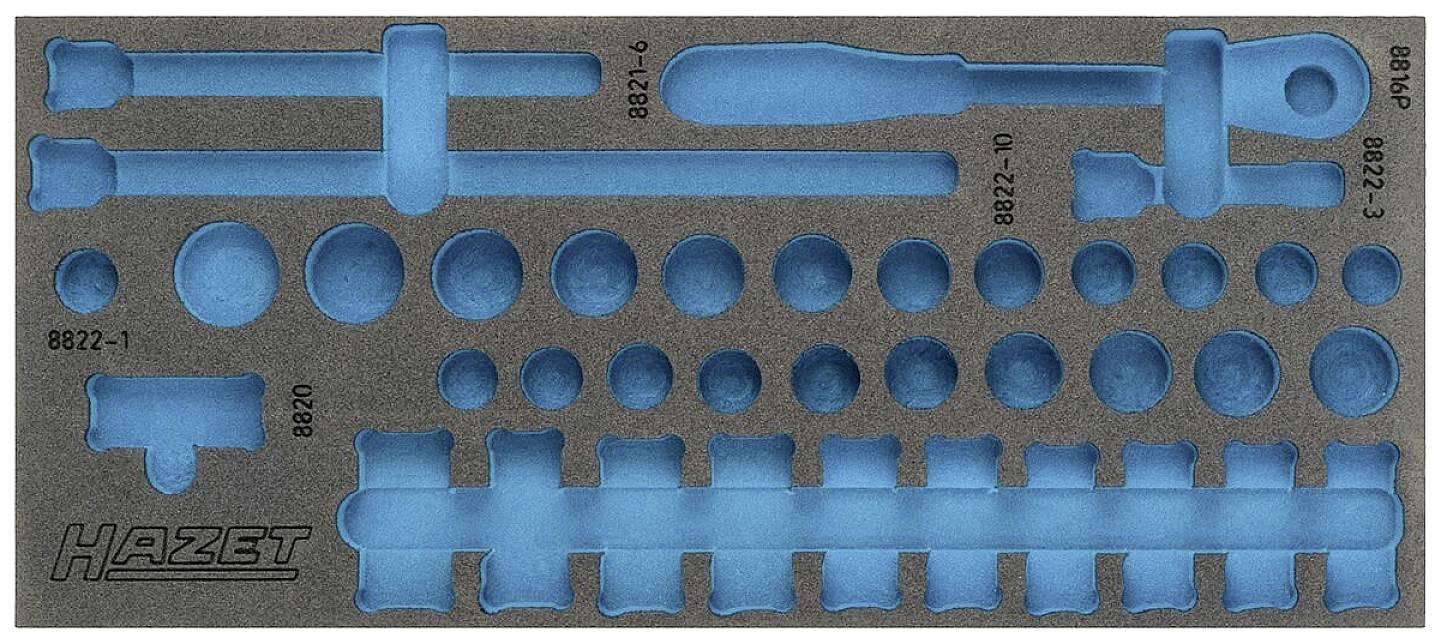 Hazet 163-379L 163-379L Schaumstoffeinlage (L x B) 172mm x 392mm