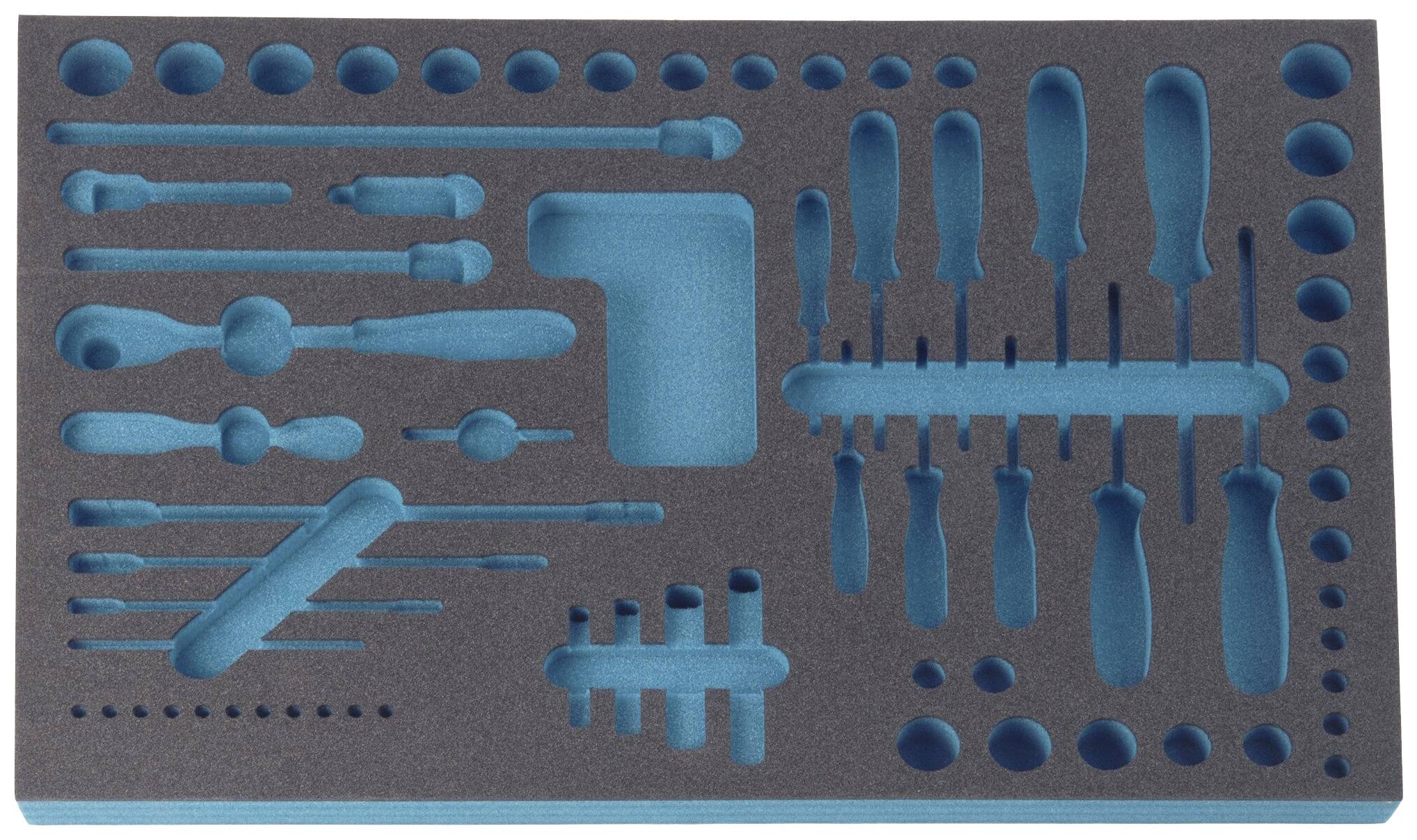 Hazet 163-53L 163-53L Schaumstoffeinlage (L x B) 519mm x 342mm
