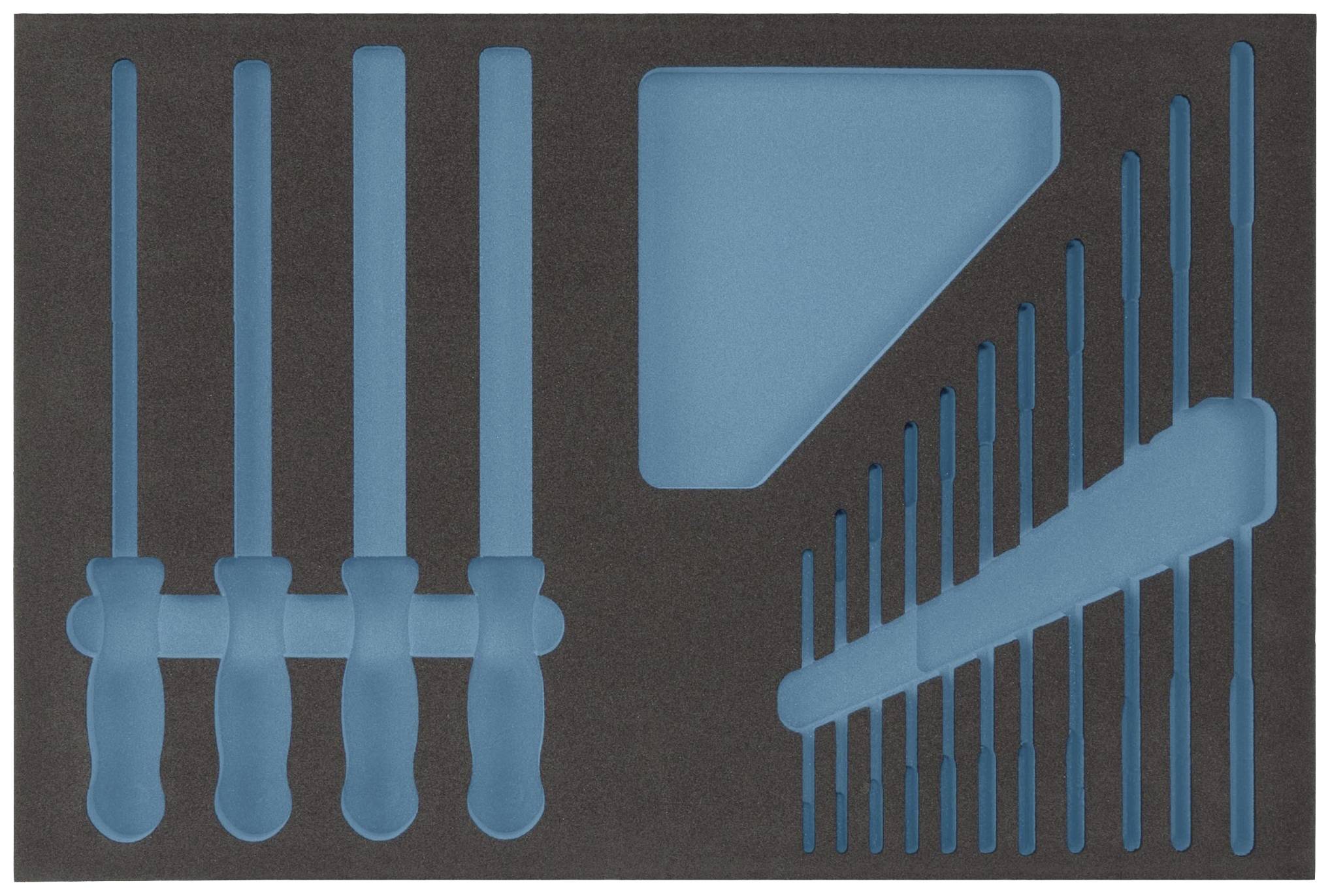Hazet 163-55L 163-55L Schaumstoffeinlage (L x B) 519mm x 342mm