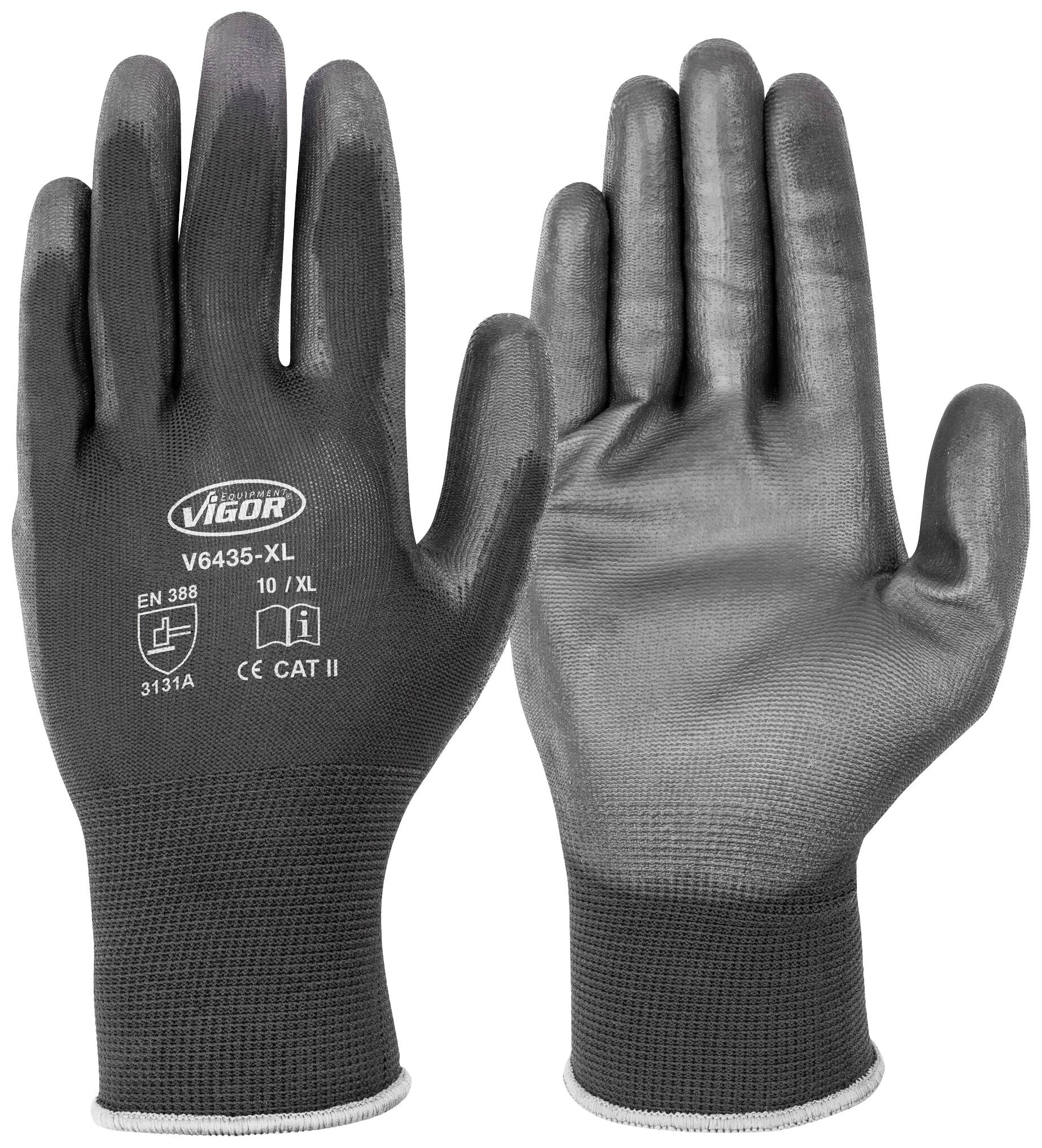Vigor V6435-XL V6435-XL Arbeitshandschuh Größe (Handschuhe): 10, XL
