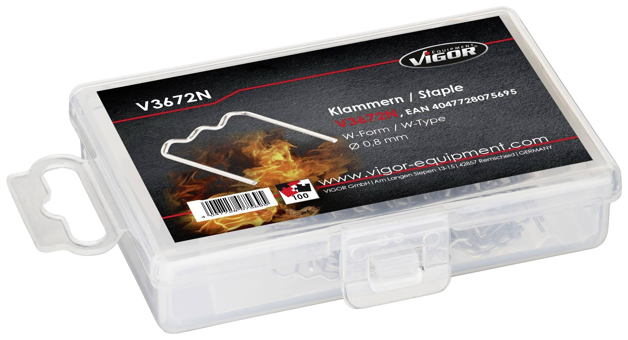 Vigor Ersatzklammern V3672N