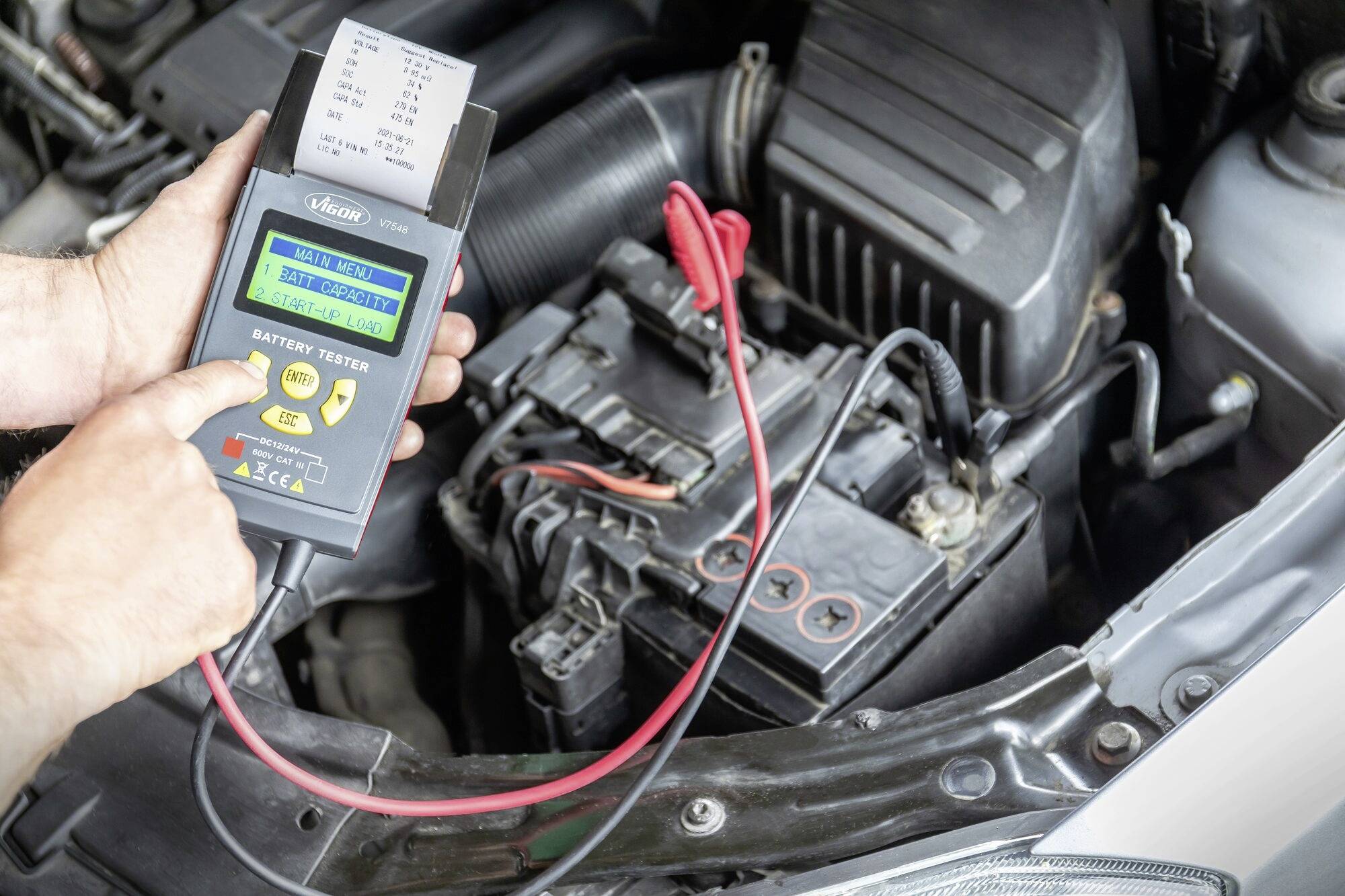 Vigor V7548 Kfz-Batterietester