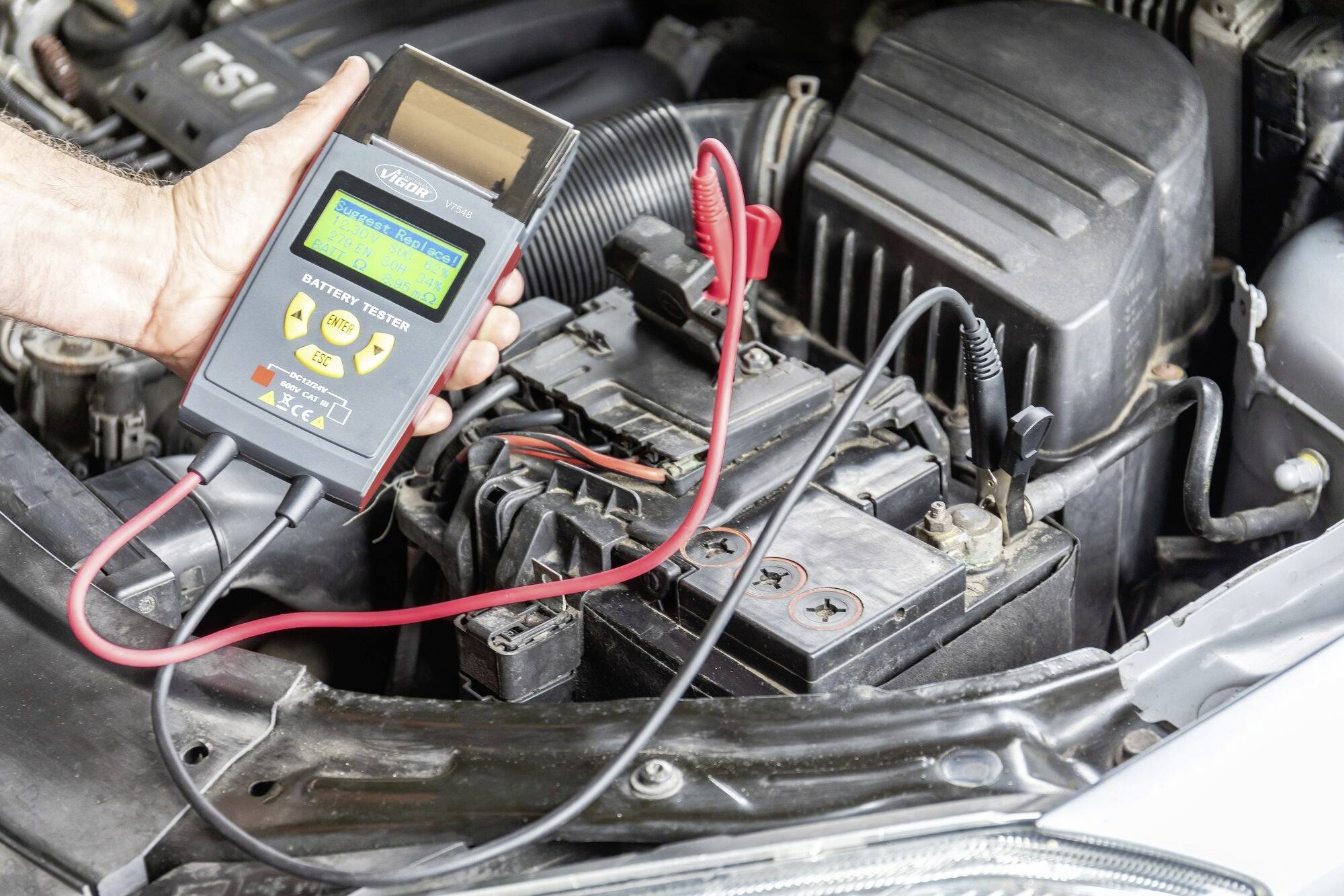 Vigor V7548 Kfz-Batterietester