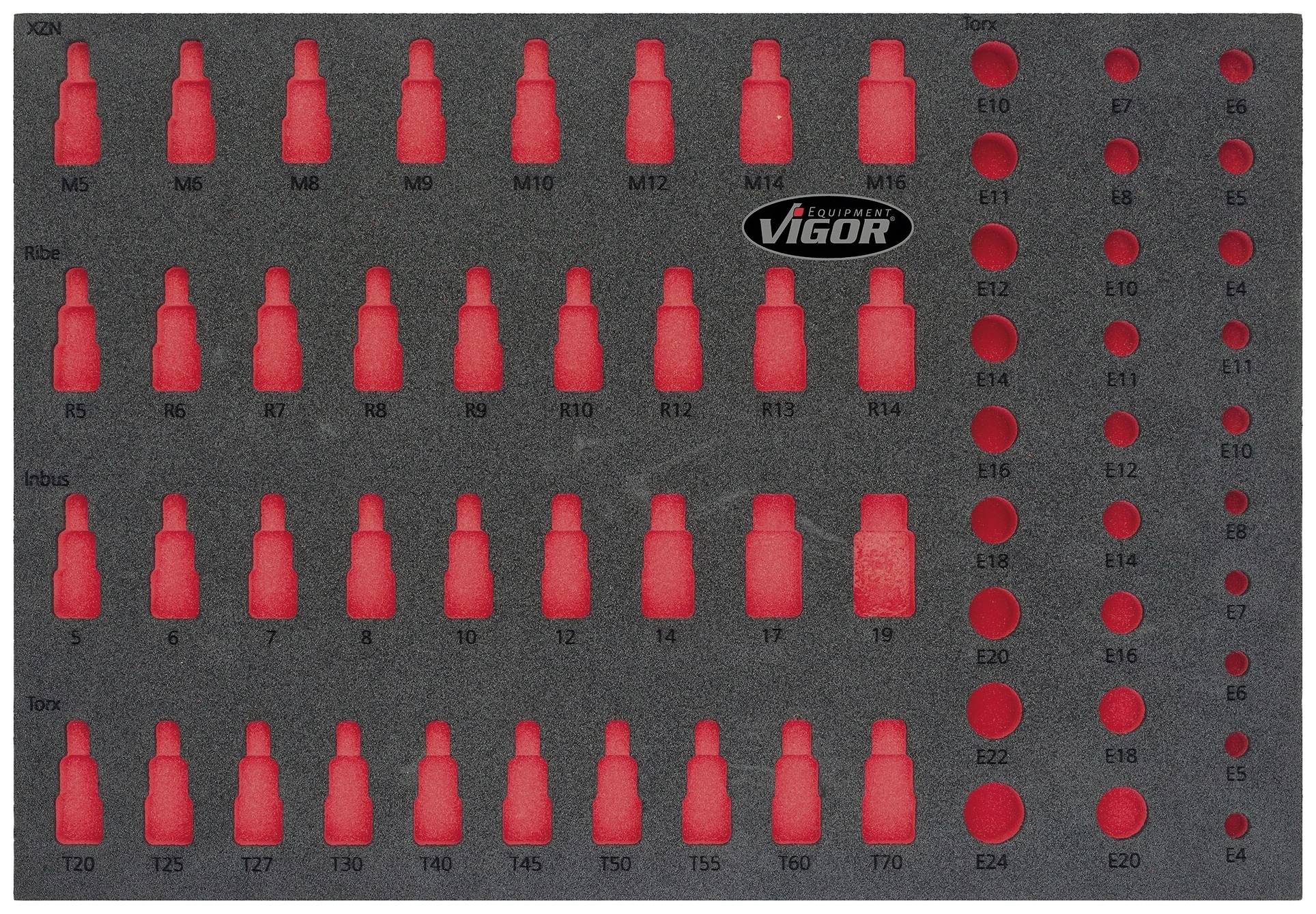 Vigor V2838 V2838 Schaumstoffeinlage