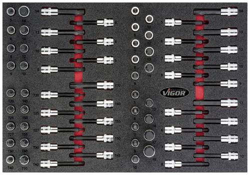 Vigor V4753 Schraubendrehereinsatz-Set V4753