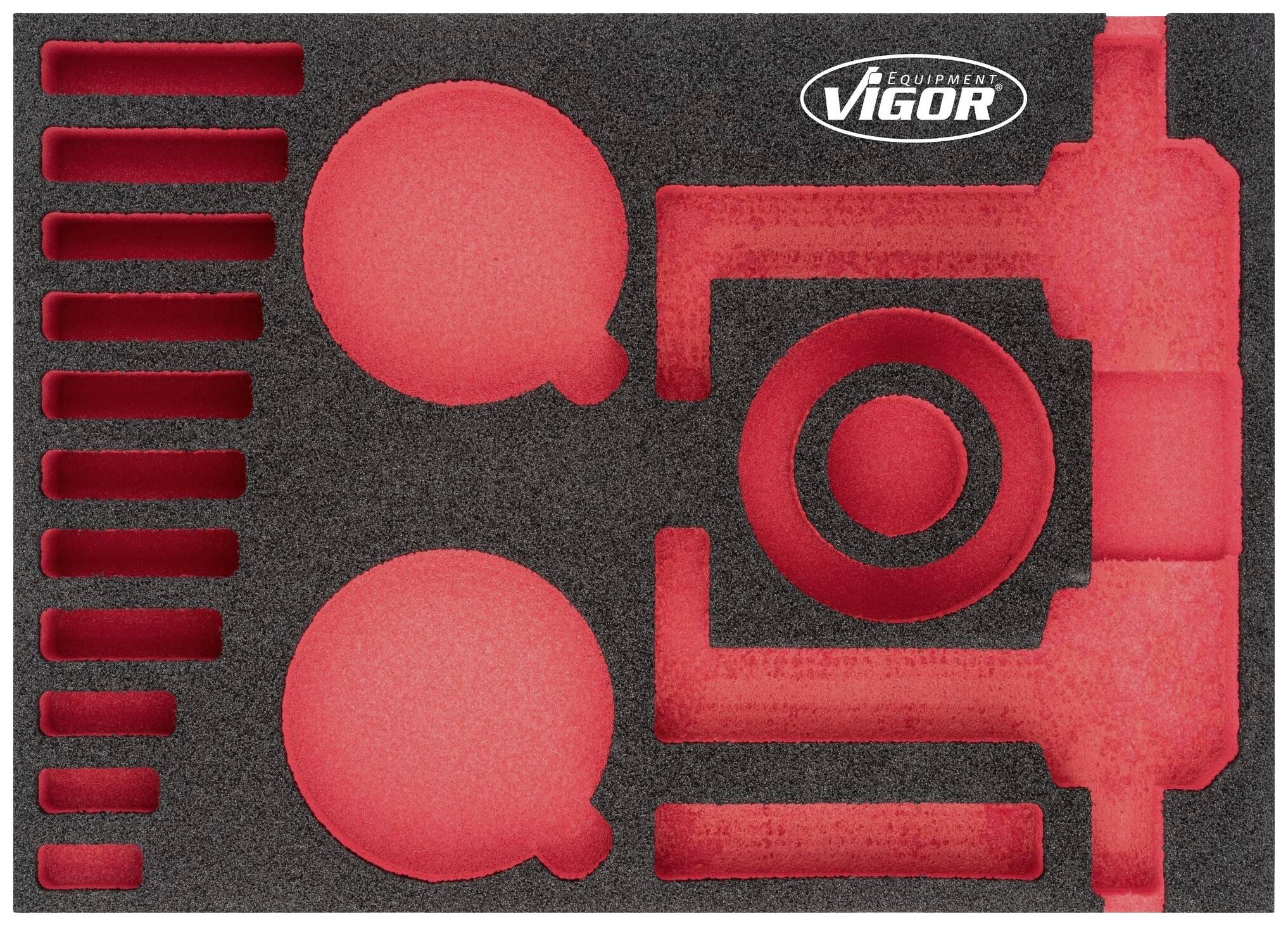 Vigor V4906-L V4906-L Schaumstoffeinlage (L x B) 393 mm x 282 mm