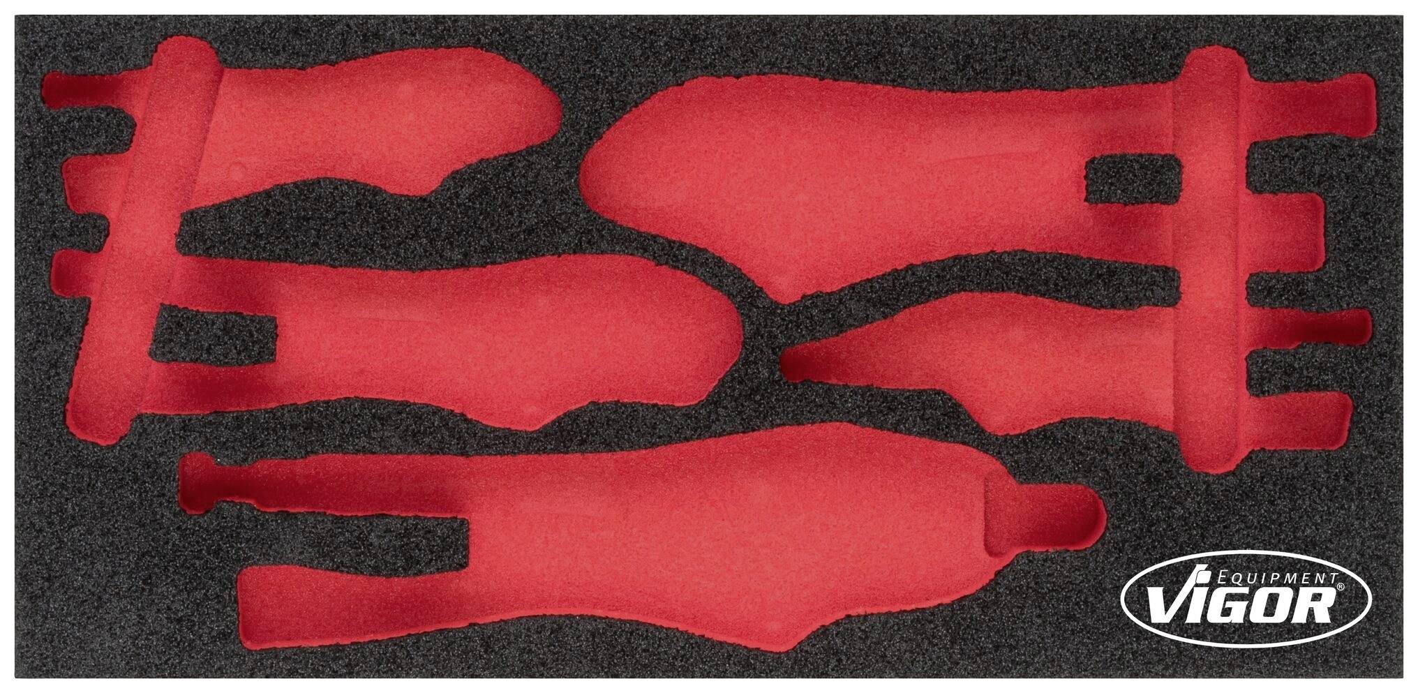 Vigor V5004-L V5004-L Schaumstoffeinlage (L x B) 393mm x 188mm