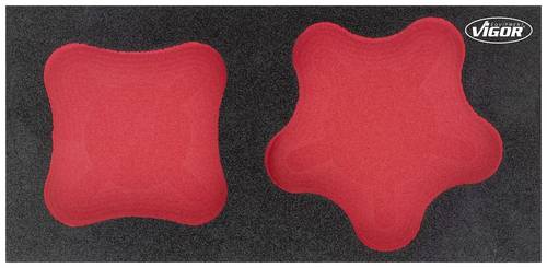 Vigor V5062-L V5062-L Schaumstoffeinlage (L x B) 393 mm x 188 mm