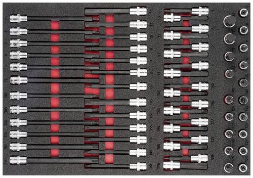 Vigor V6809 Schraubendrehereinsatz-Set V6809